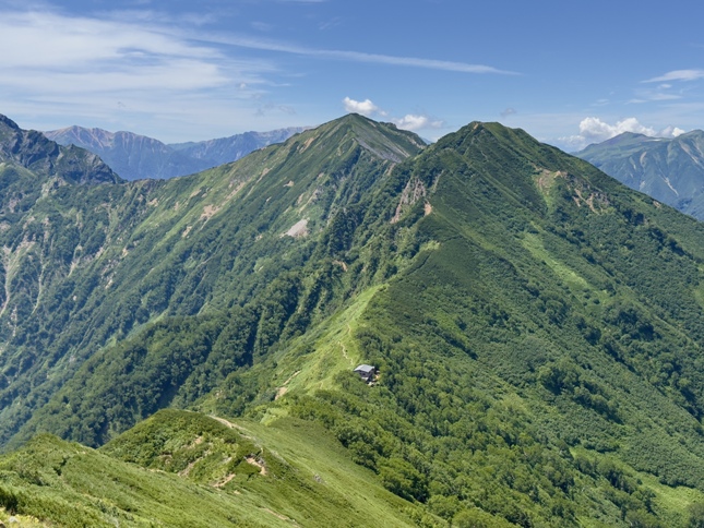 2025年8月冷池山荘種池山荘新越山荘